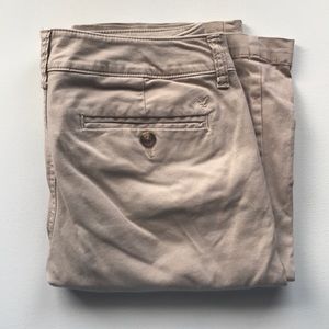 American Eagle Kick Boot Khaki pants size 2